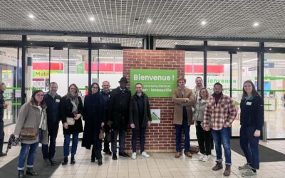 Visite Leroy Merlin et présentation écosystème numérique